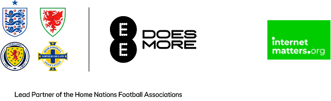 FA, EE and Internet Matters Logos